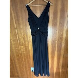 Marsoni Evening Gown Size 6 Long Black Dress